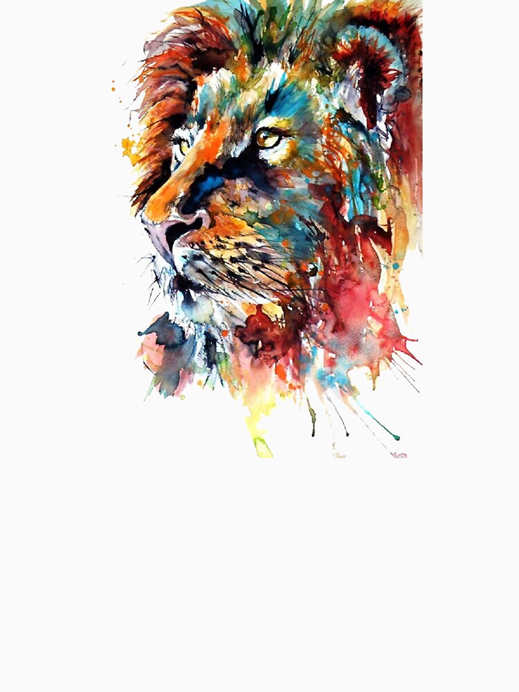 lion illustration by EllvinaBikrun