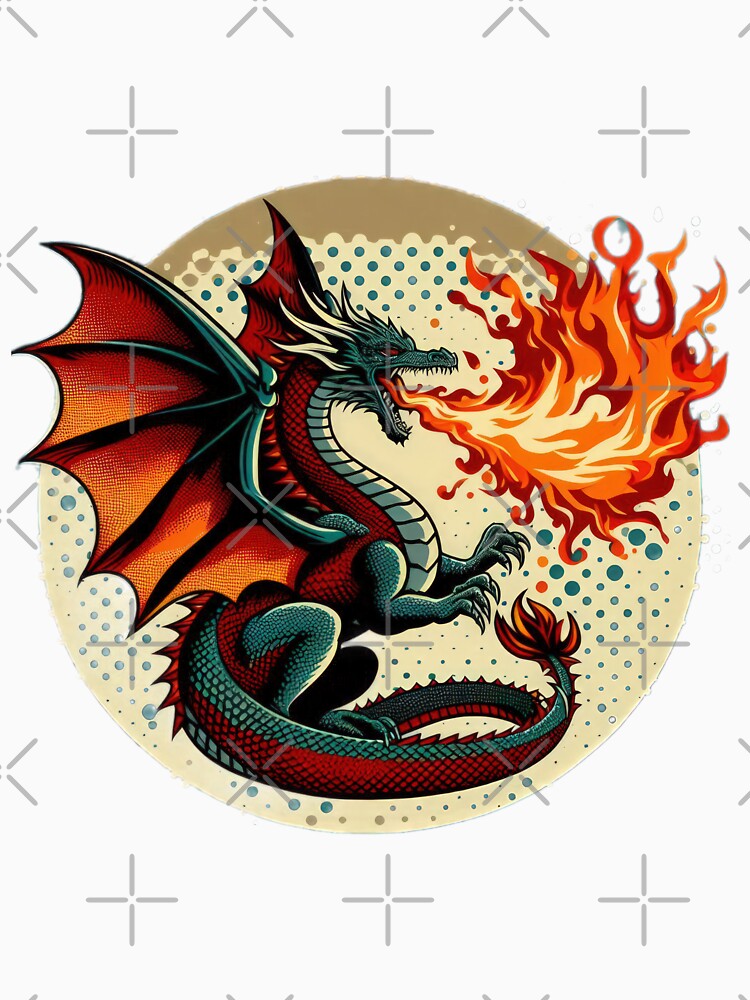 vintage  The Dragon Lord of Fire by Expressions-Sel