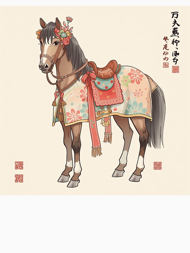 Qipao Horse Lunar New Year by Asiantrendzz