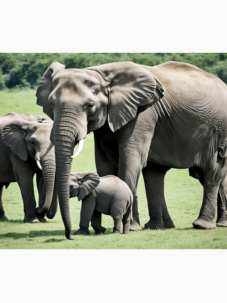 The Protective Elephant by Collection de trésors