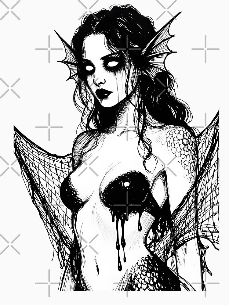 Dark Siren by Velvet Vulcan Art