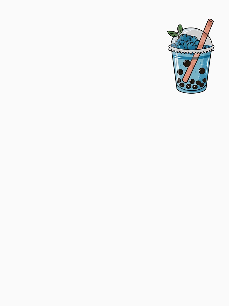 Cute Blueberry Bubble Tea Aesthetic Boba by canvadreamer444