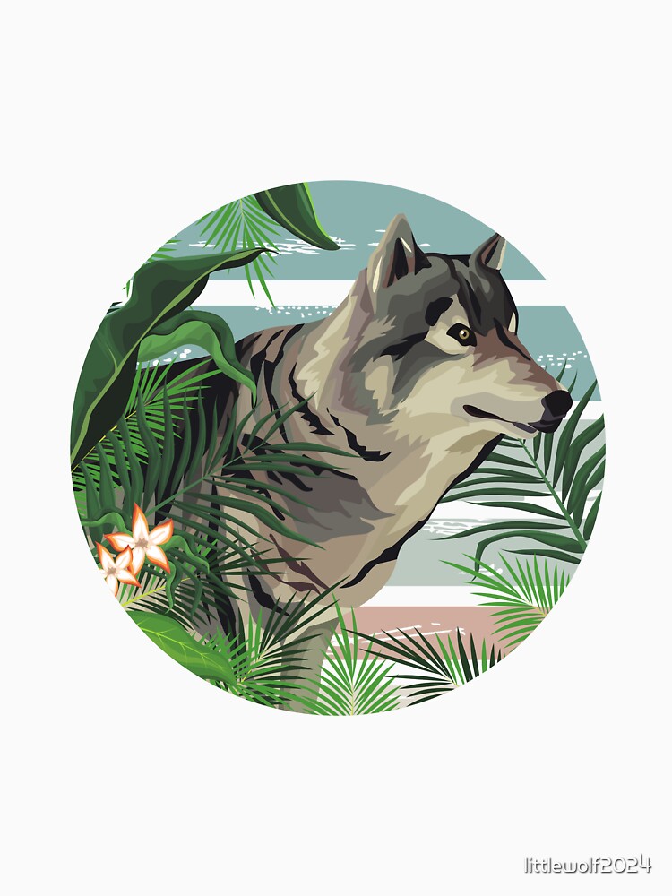 Painted Wolf by littlewolf2024