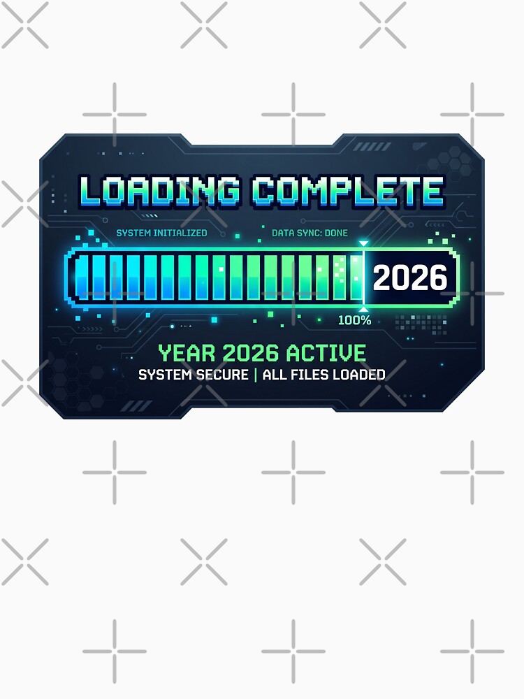 Loading Complete 2026 Graduation Progress Bar Funny Grad by Osmose-Studio ⭐⭐⭐⭐⭐
