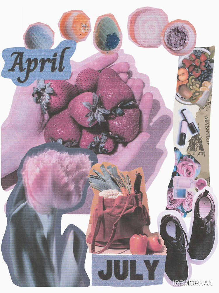 April & July: Vintage Collage and Grunge Aesthetic by IREMORHAN