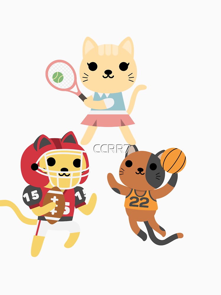 a cat play football by CCRR7