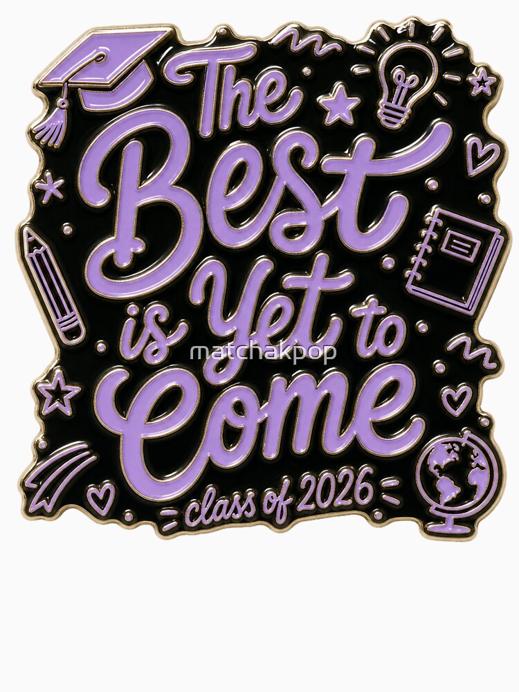 Class of 2026, The Best Is Yet to Come, Graduation Cap Doodles, Senior, Borahae by matchakpop