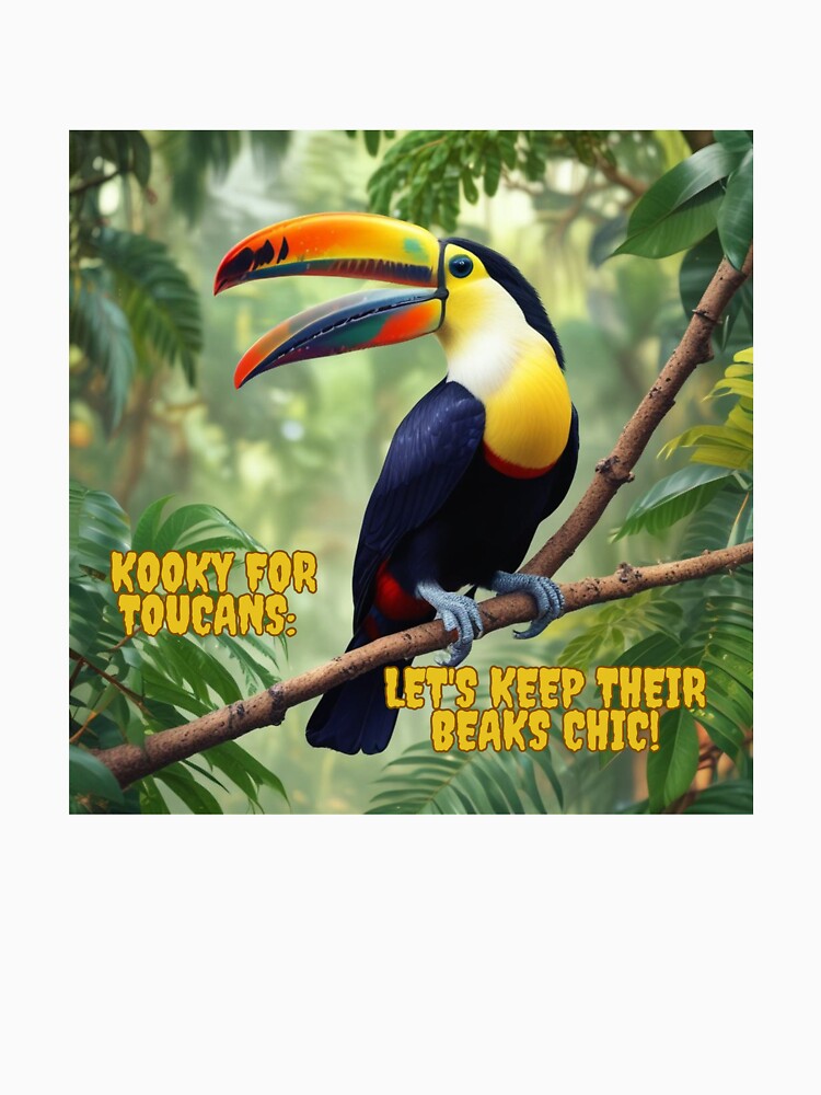 Kooky for Toucans: Let's Keep Their Beaks Chic! by OliTaArt