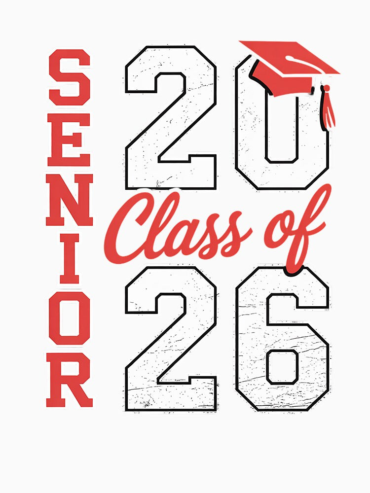 Senior 2026 Graduate Class of 2026 Graduation Men Women Kids by RonnasJackson