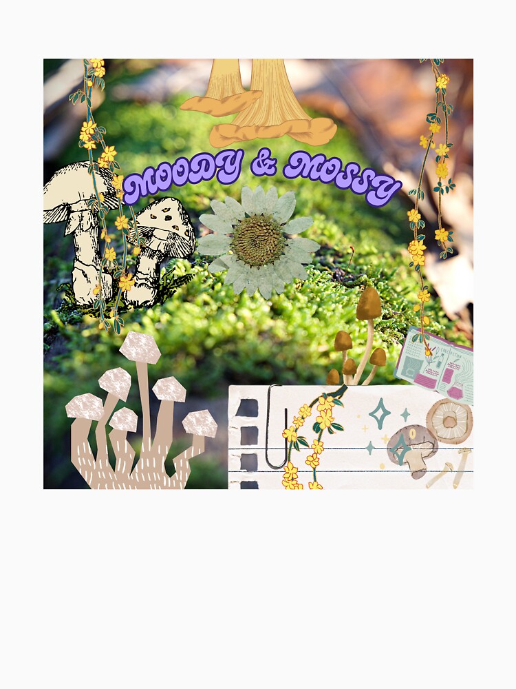 MOSSY & MOODY – Soft Goblincore Aesthetic Quote Design by SaraSoraya