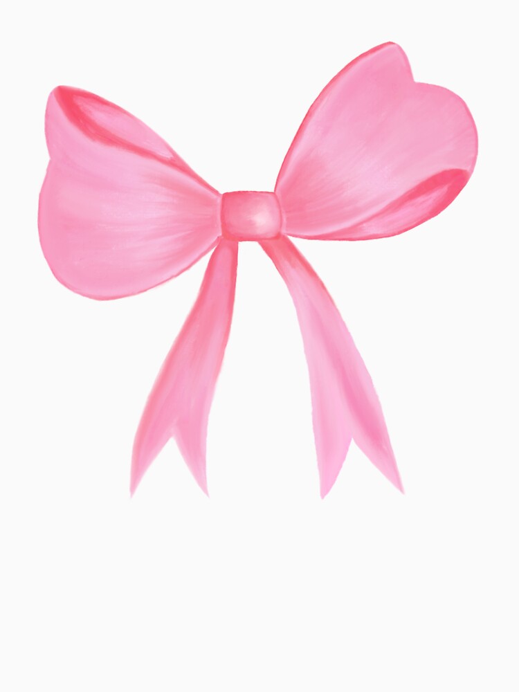 pink bow by rileyrichie