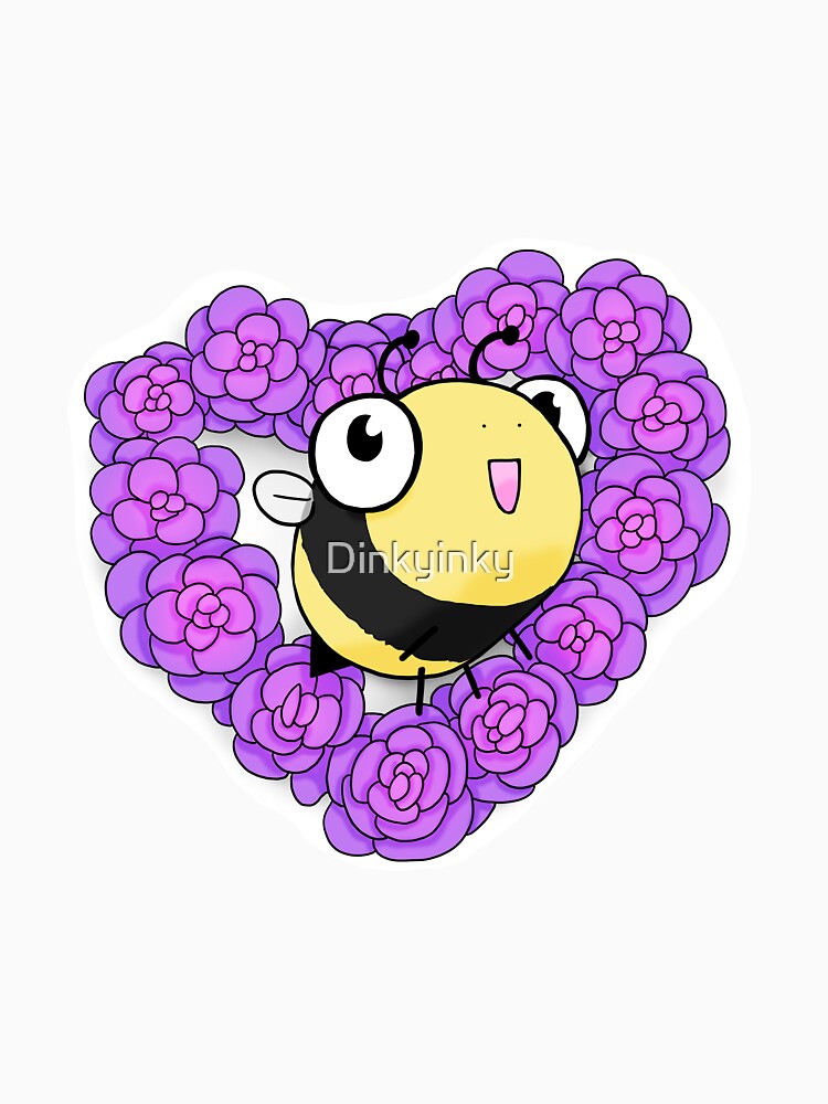 Save the Bees!! Purple by Dinkyinky