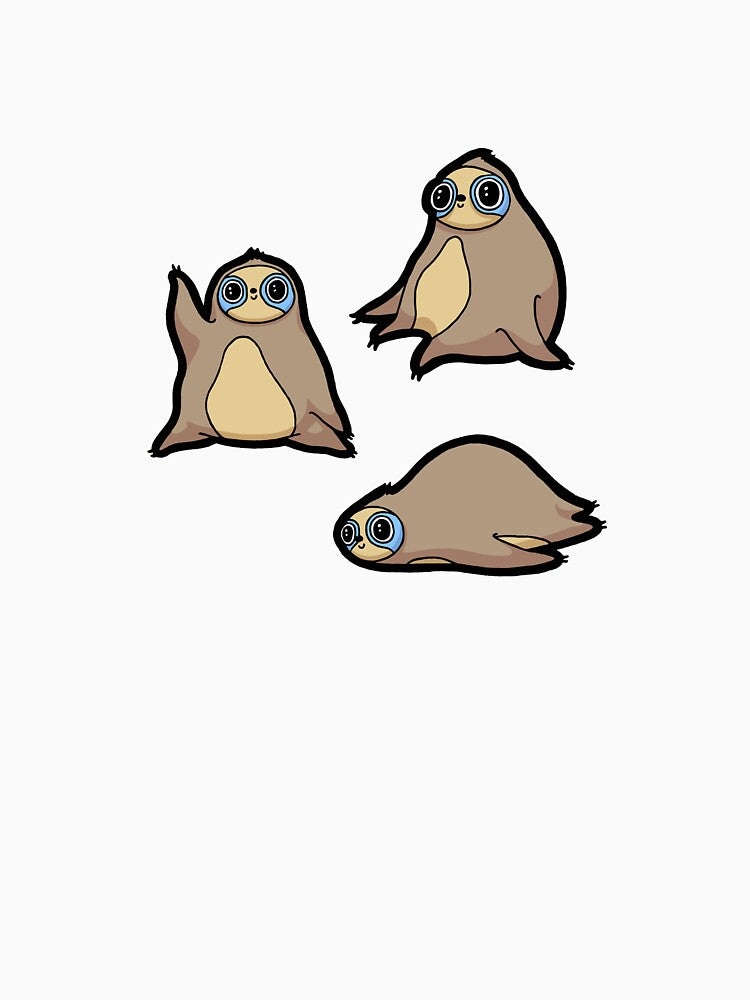 Cute Sloths by DaDoodledrawing