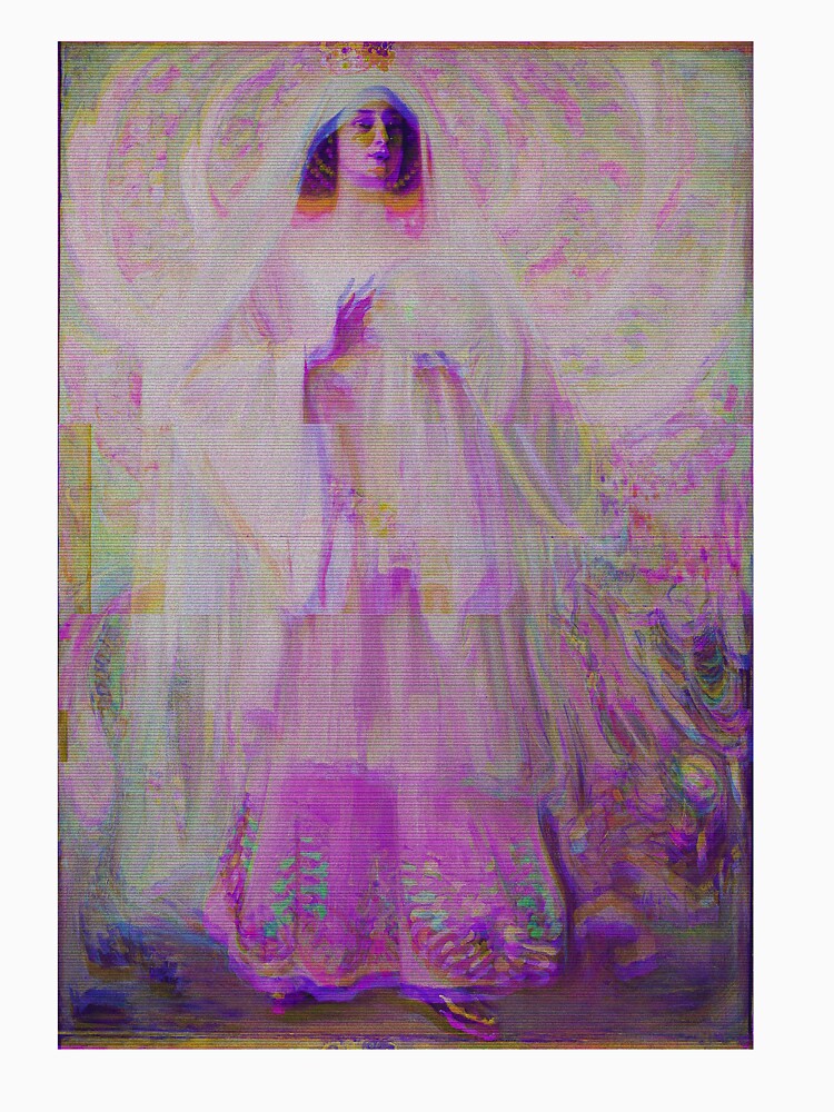 Mystical Glitch Angel Ethereal Fae by BioDigital-Jazz