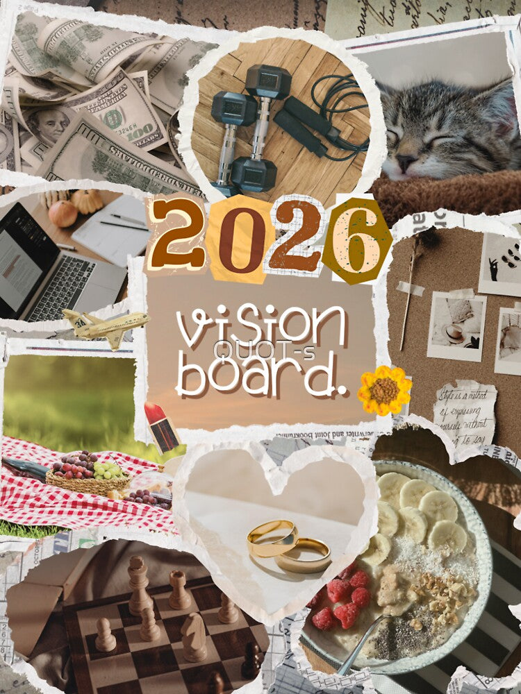 2026 Vision Board Scrapbook Edition | 1 by QUOT-s