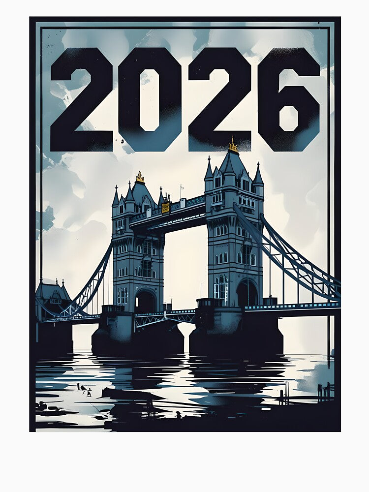 "2026 London Bridge Vintage Style Graduation" by DarylWelsh2024
