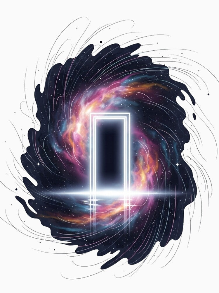 Doorway in the Stars Sci-Fi by TheMainArtStore