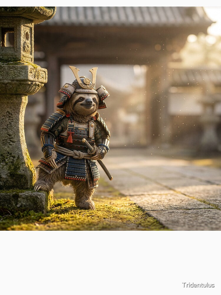 Edo Period Samurai Sloth by Tridentulus