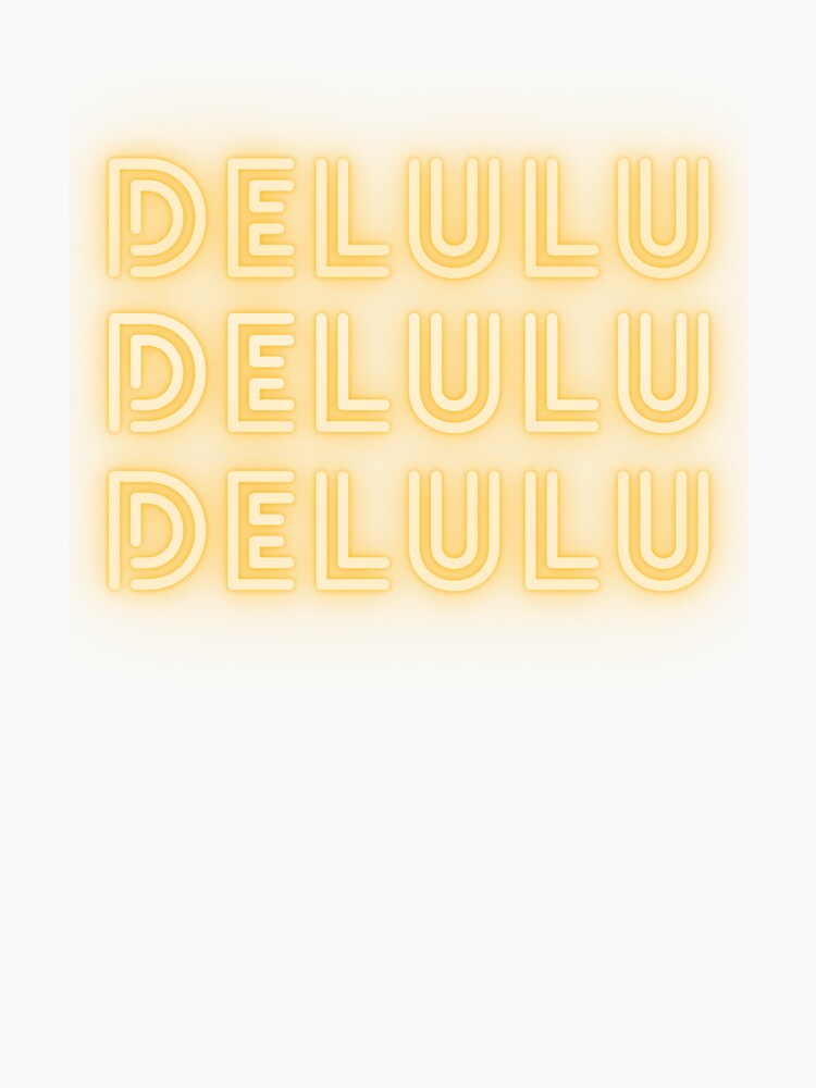 DELULU NEON YELLOW by zvizdetss