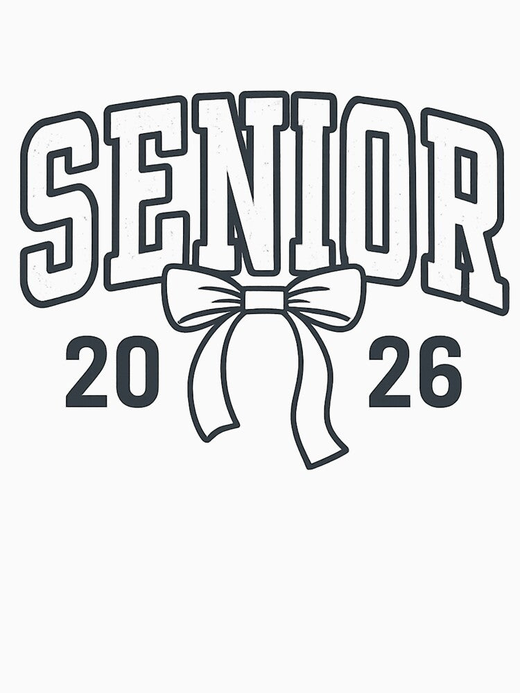 “Senior 2026 Graduation Bow – Class of 2026 Varsity Style” by PrintTechDz