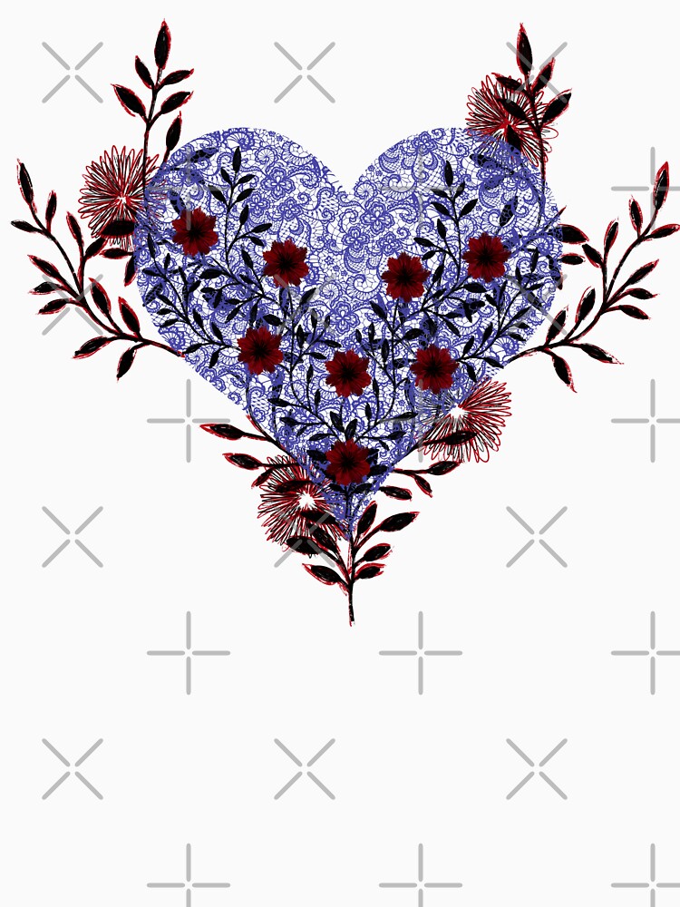 Crimson Devotion – Moody Gothic Heart Art by ThaisCGR