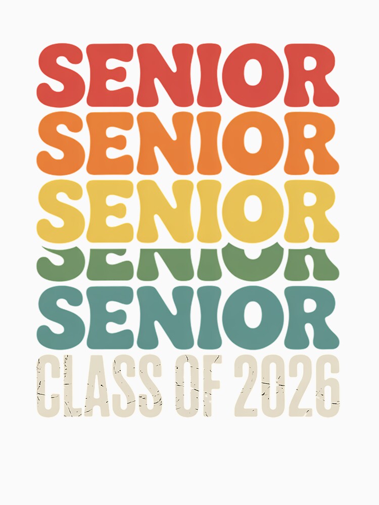 Senior 2026 Class of 2026 Graduation Grad Gift High School by Rrettgison