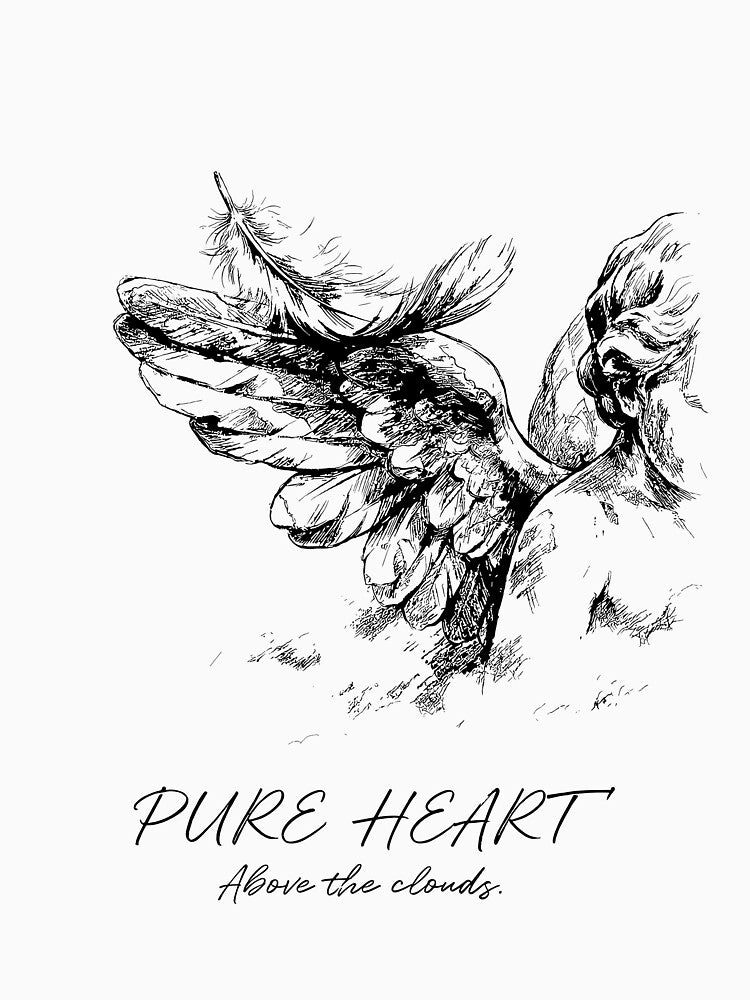 The Ethereal Feather's Fall - Angelcore Aesthetic by bapupa