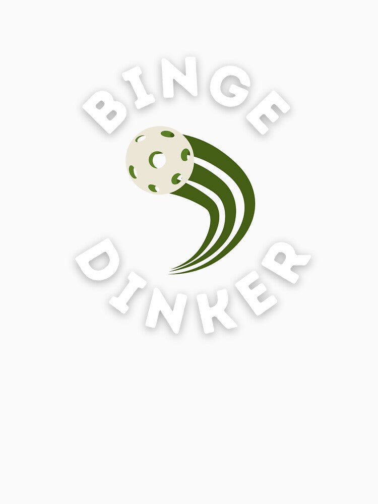 Funny Pickleball Gift BINGE DINKER by UneequeDesigns