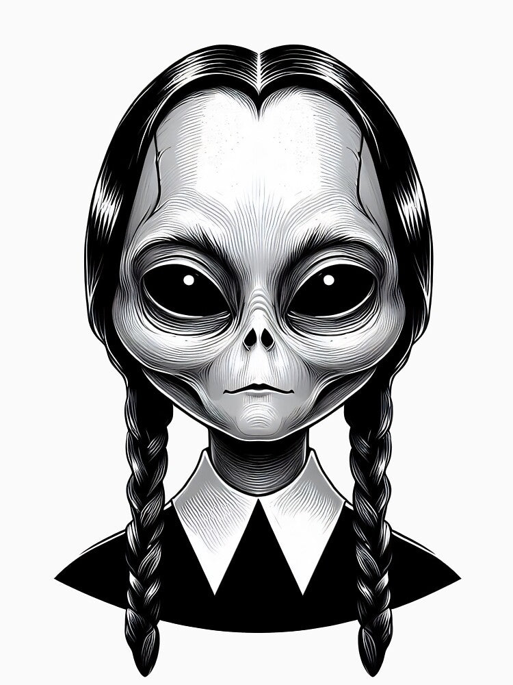 Intergalactic Goth Girl by Cats and Other Things