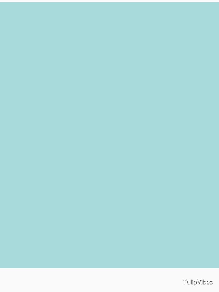 Baby Blue Minimalist Solid Color by TulipVibes