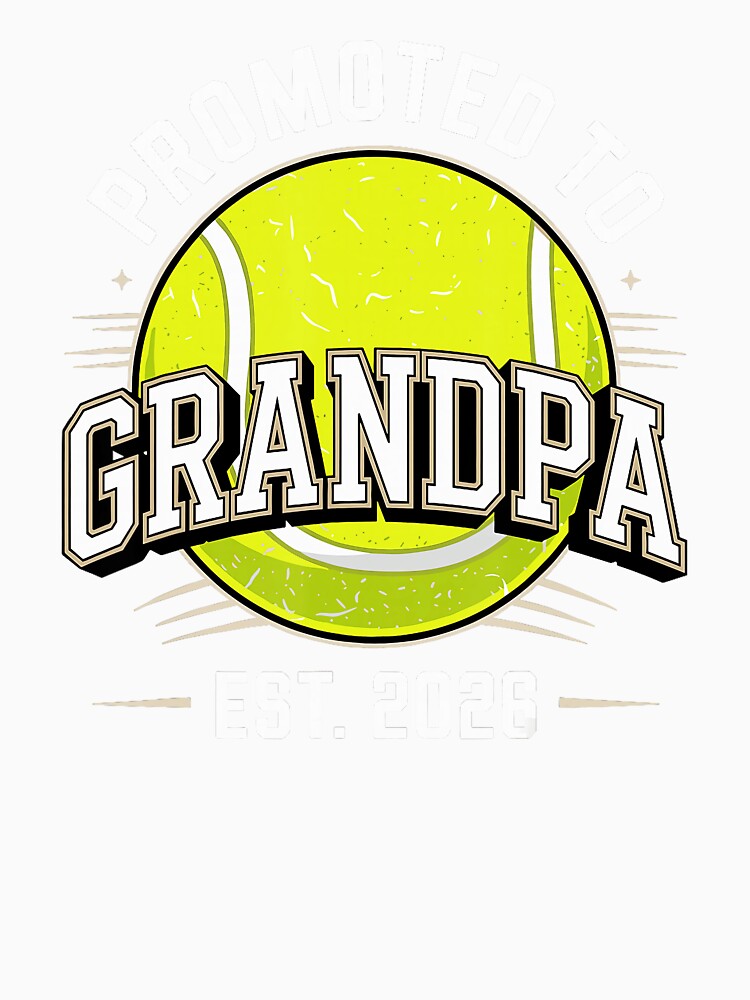 Promoted to Grandpa Est 2026 Funny Grandfather Announcement by WayTBeenkenArt