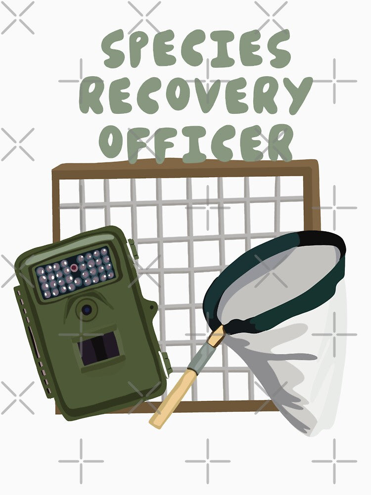 Species Recovery Officer | Wildlife Conservation Job | Zookeeper and Animal Lover Gift by PrettylittlepastelUk
