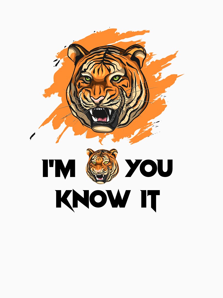 T-shirt à tête de tigre by larbi01