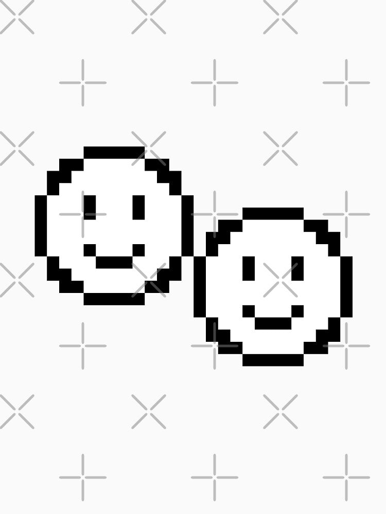 Retro Pixel Smiley Couple Sprite by Geckoco