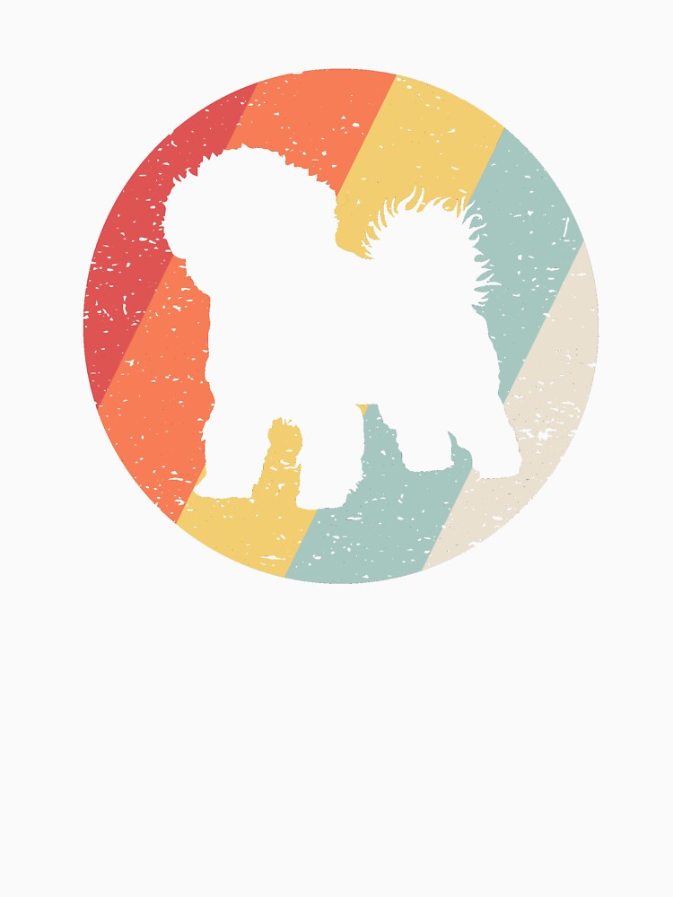 Vintage Retro Bichon Frise by Vanover Designs