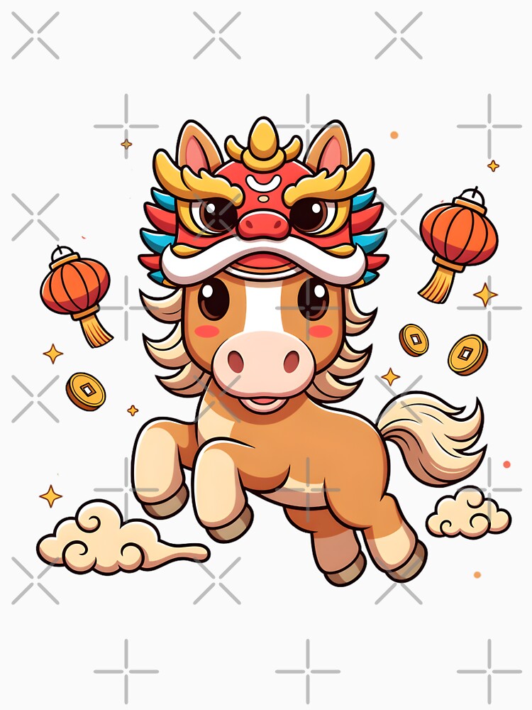 Aesthetic Chinese Zodiac - Little Horse by GrumpySableye