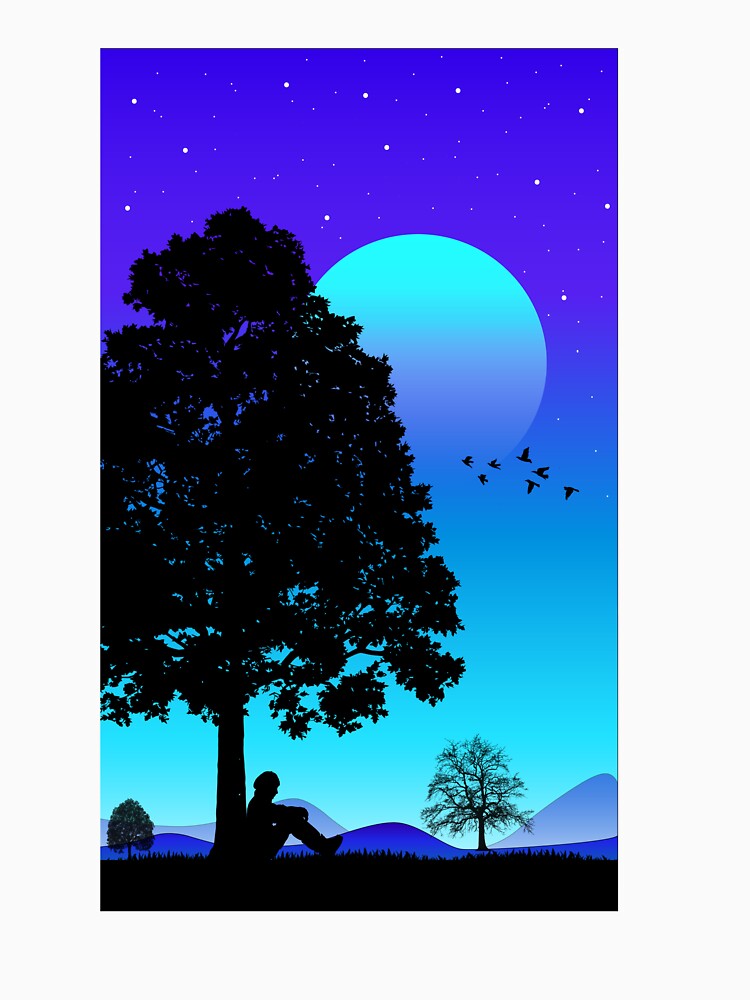 Lonely Boy Illustrator Artwork by RK-Artist
