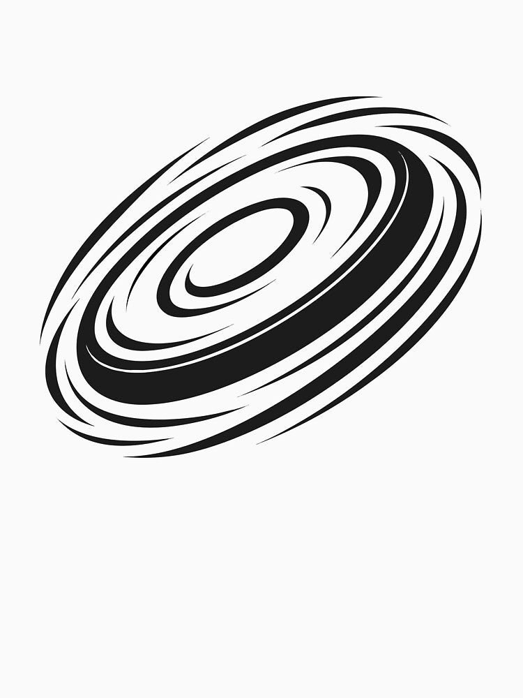 Disc Golf Flying Disc Motion Lines Frisbee Golf Sticker by CutRootCo