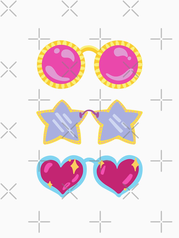 Preppy summer sunglasses colorful by SUUSCK ★