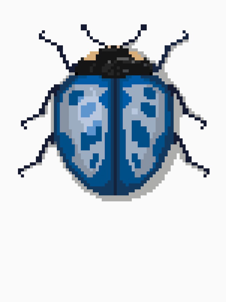 Pixel art beetle nº 041 by Kanistamps