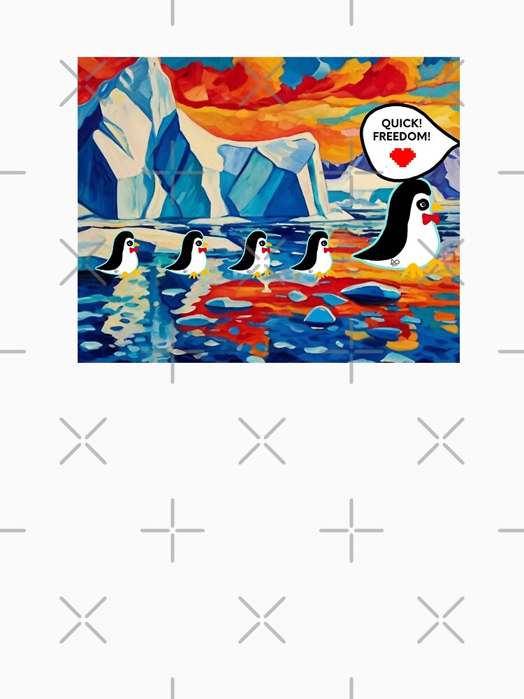 LaMaisonOfMY MY AI ART PARODY ANTARTICA COLLECTION NO.3 BLACK by LaMaisonOfMY