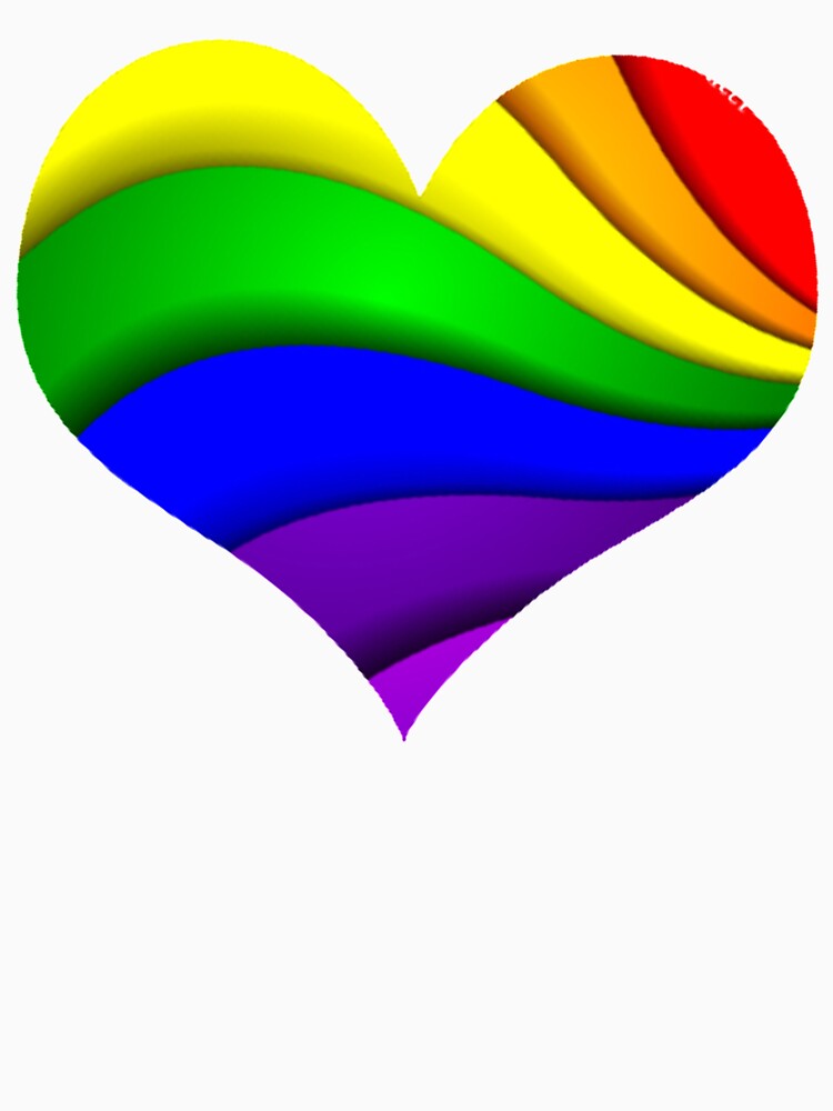 Hippie Loveheart Rainbow by BuggingOut