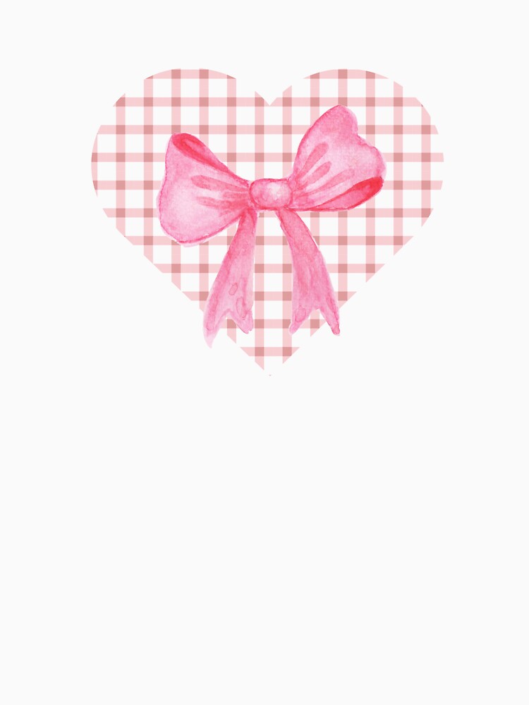 Coquette Pink Plaid by therighttee1