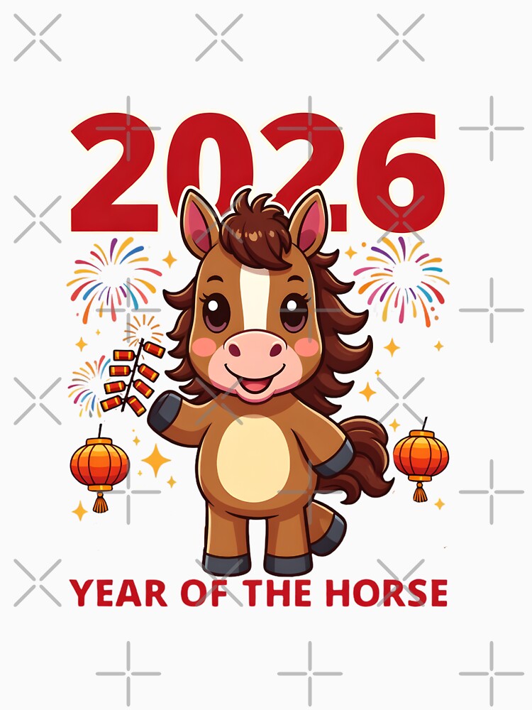 Lunar New Year 2026 - Cute Flower Horse by GrumpySableye
