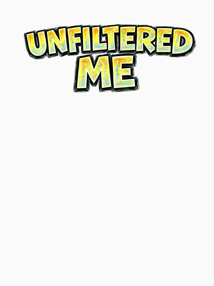 Unfiltered Me – hand drawn childlike typography by Mac Sketches