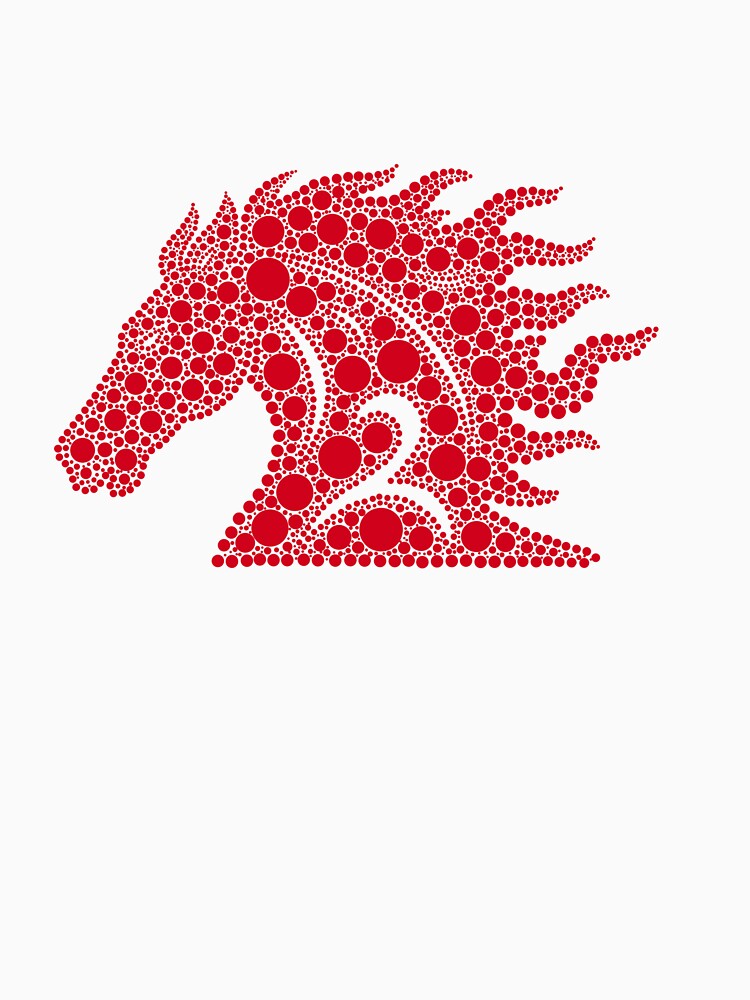 Year of the Horse Dot Art by Cardiff Creative