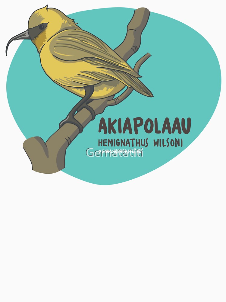The Akiapolaau by Gernatatiti