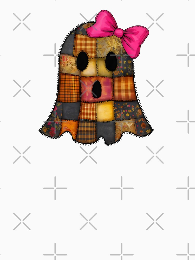 Coquette Ghost With Pink Coquette Bow by DemureArtsy
