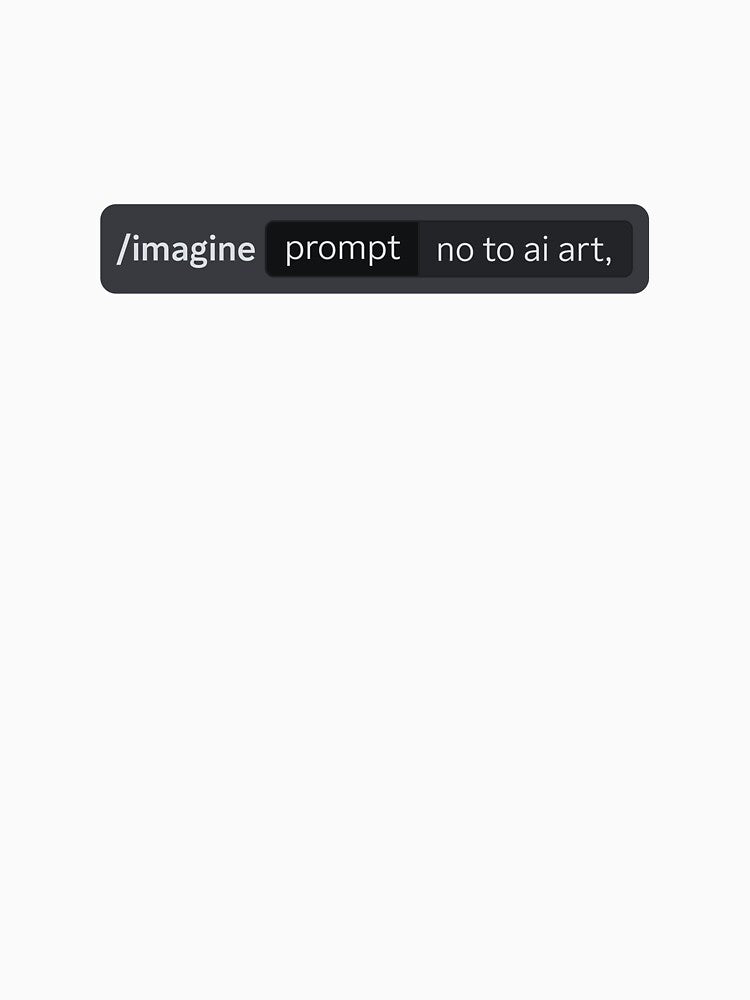 Generating "no to ai art" on Ai by Marwan89