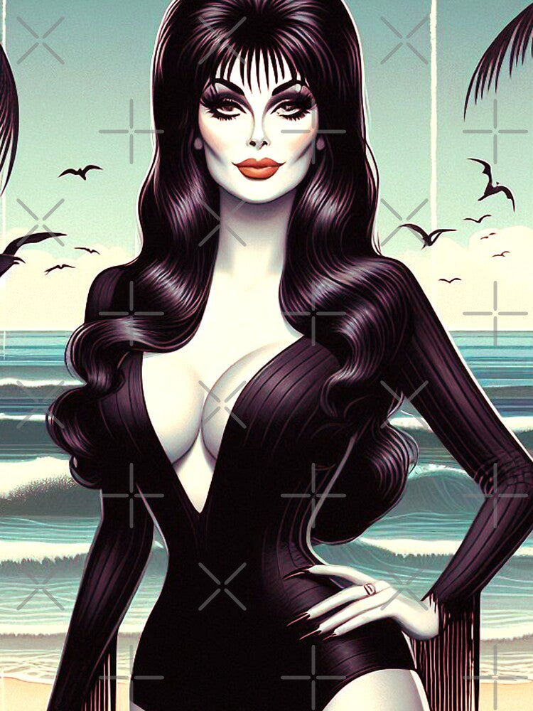 Summer Goth Girl by PulpVintage